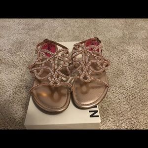 Barbie by Town Shoes Rhinestone Sandals Size 9